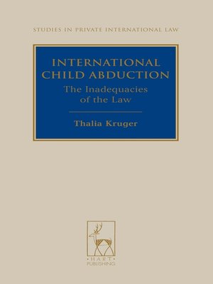cover image of International Child Abduction